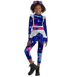New Amscan Galaxy Girl Halloween Costume Set Perfect for Unique Space girls 4-6X